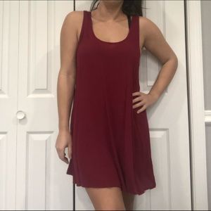 Forever 21 Maroon Shift dress